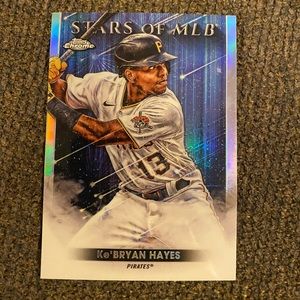 Ke'Bryan Hayes 2022 Topps Series 1 Baseball Stars of MLB Poster # to 99.